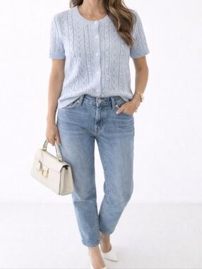 Cupcakes & cashmere Knit Top Sweater